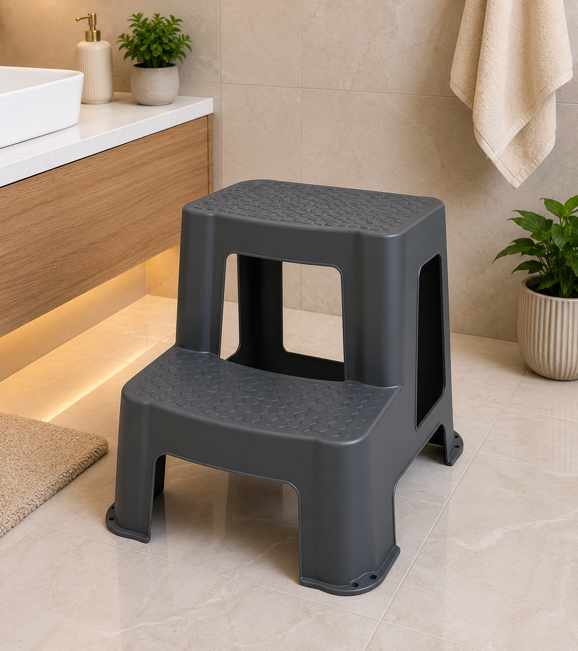 Heavy Duty 2-Step Stool