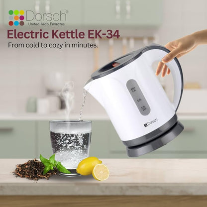 DORSCH Electric Kettle 0.8 Liter – 1850w