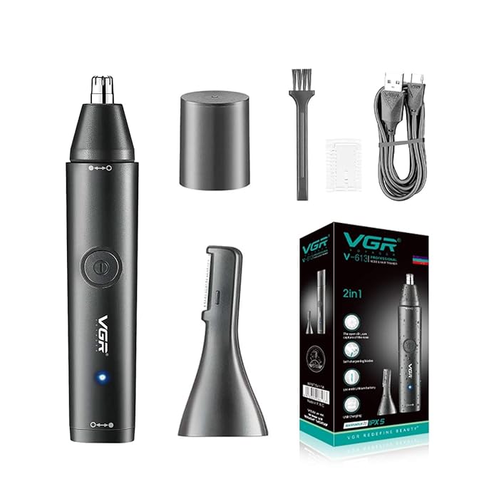 VGR PROFESSIONAL NOSE & HAIR TRIMMER