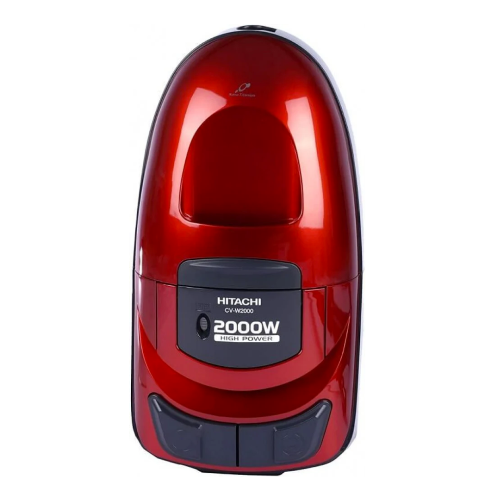 Hitachi flat vacuum cleaner - 6.5 liter capacity - 2000 watts - red color