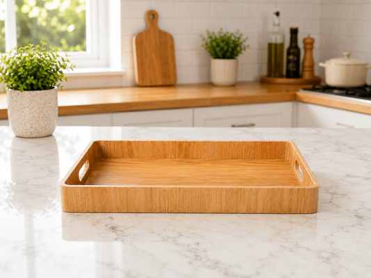 Rectangular Wooden Serving Tray