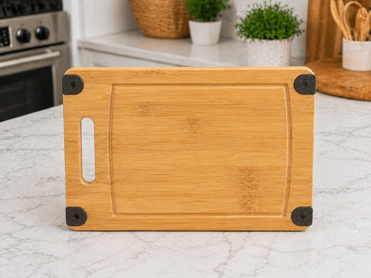 Bamboo Cutting Board with Juice Groove 33*22cm