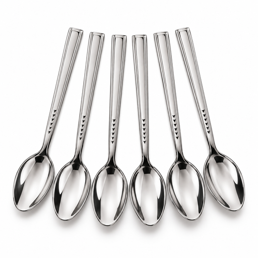 Barella  Middle Caro Stainless Steel Tablespoon Set – 6 Pieces