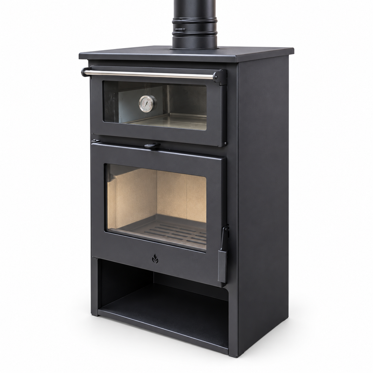**STOVIA Wood-Burning Stove with Oven – RC1401A, 14.1 kW