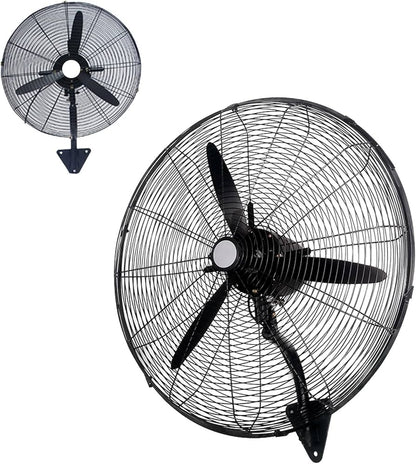 General Chrome Industrial Wall Fan 180 Watt 30"