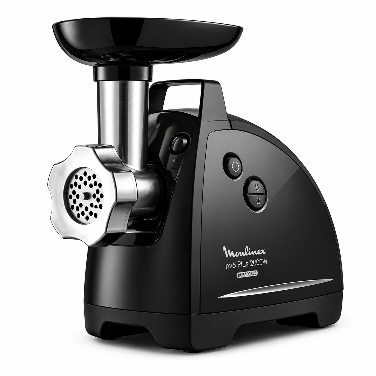 MOULINEX Meat Mincer | HV8 Plus 4IN1 Meat Grinder | 2000 Watts | Black | Stainless Steel |  | ME682827