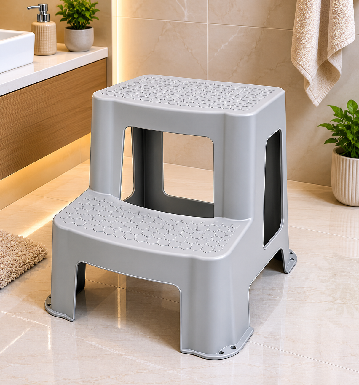 Heavy Duty 2-Step Stool
