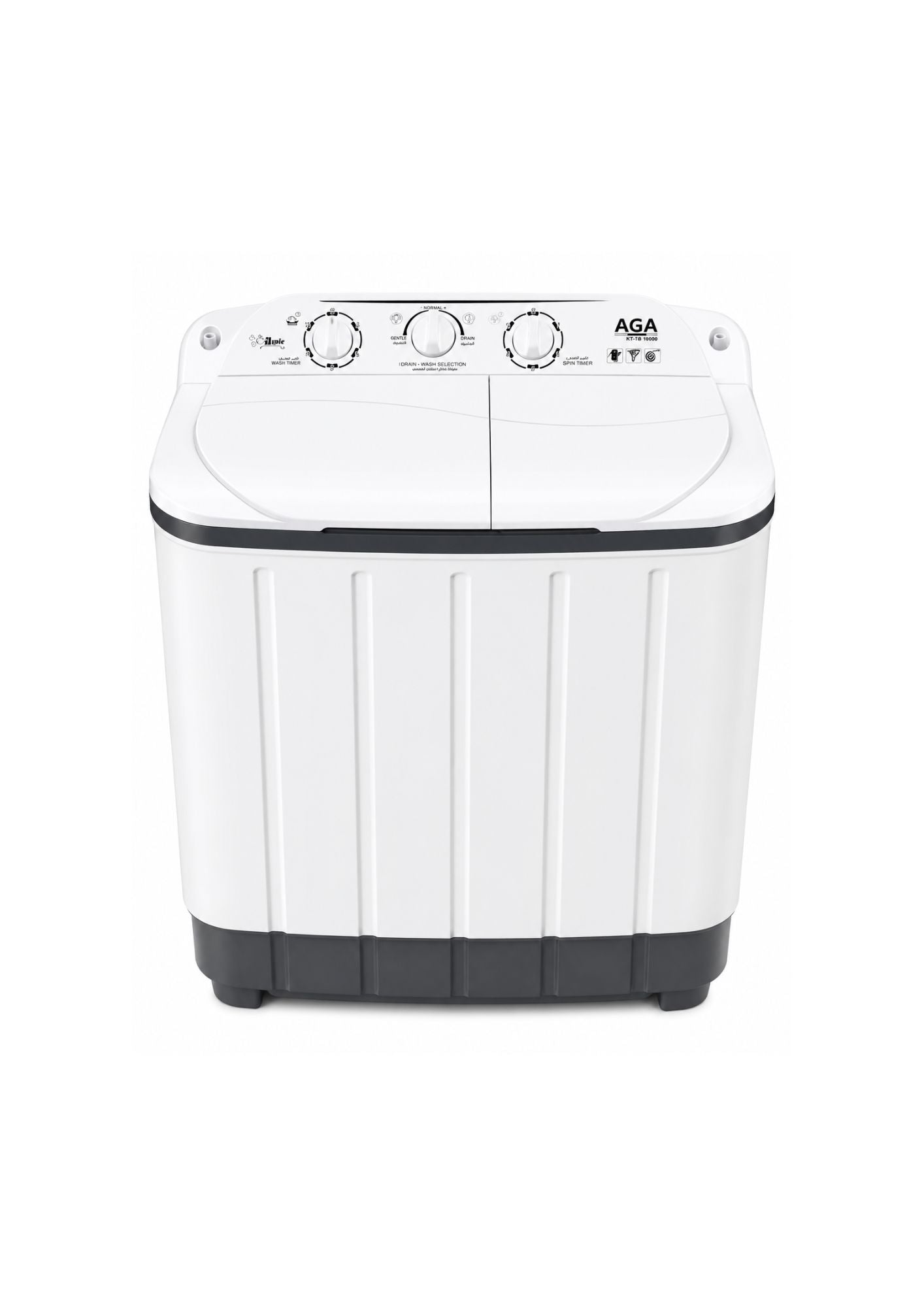 Aga Double Washing Machine 10 kg White