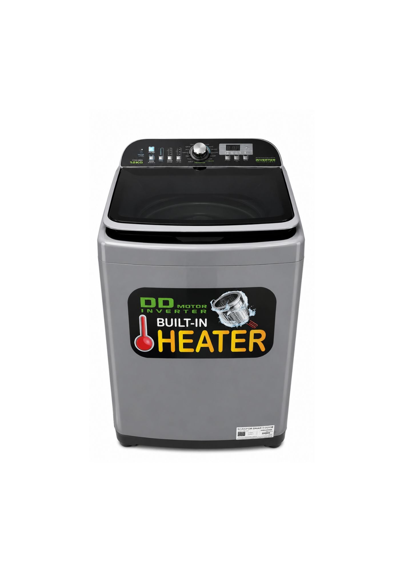 Campomatic Washing Machine Topload 23kg TL23HDD Silver