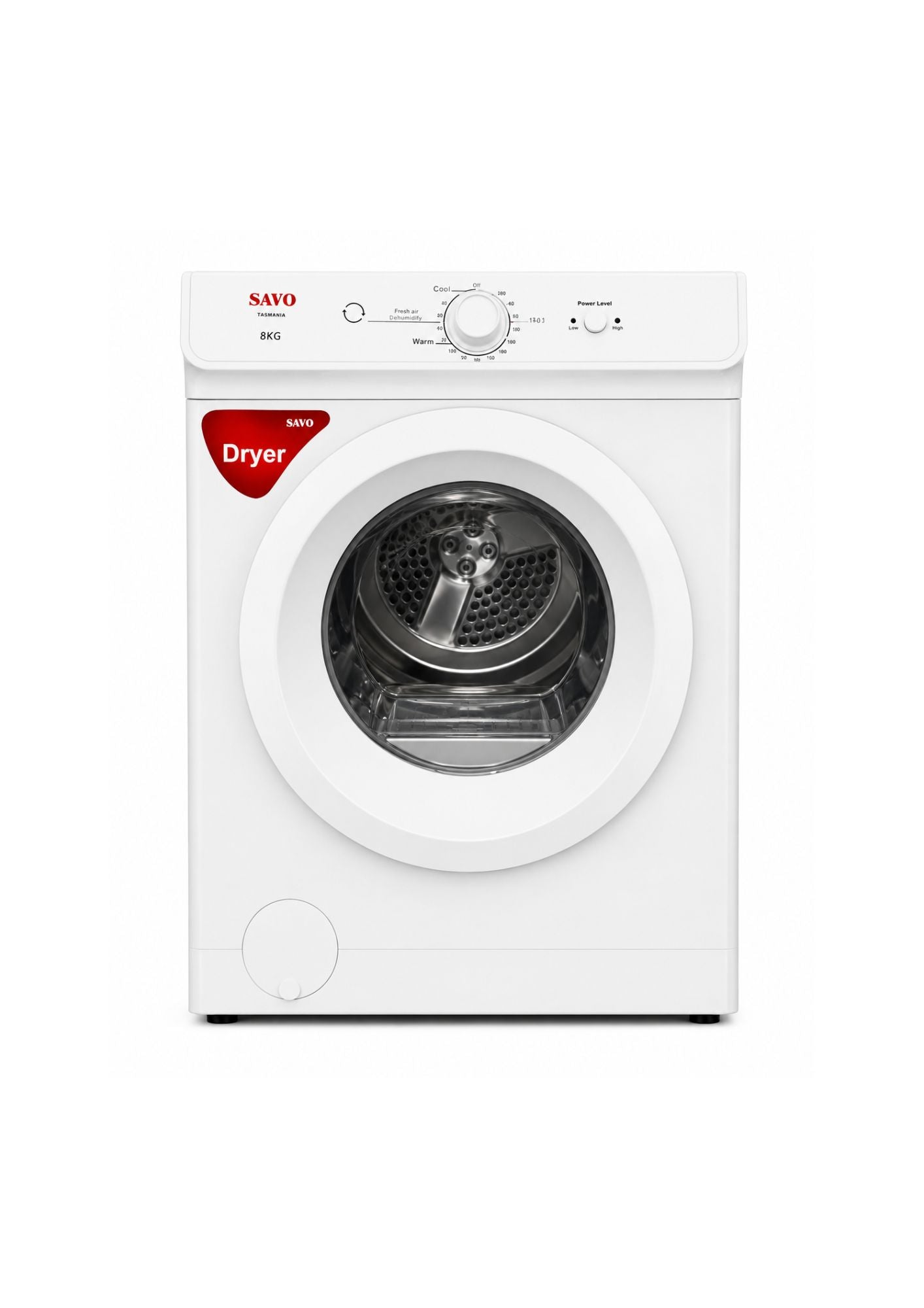 SAVO DRYER 8KG SVDR800S WHITE