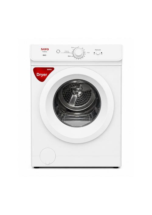 SAVO DRYER 8KG SVDR800S WHITE