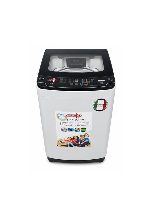GENERAL NAF Washing Machine  Top Loading  10.5KG TP105 Light Silver