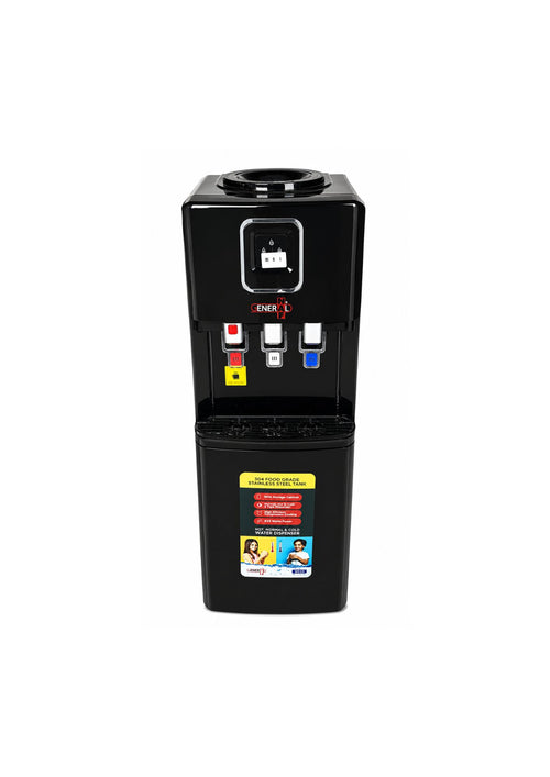 GENERAL NAF WATER DISPANSER HOT/COLD WATER 595w WD-33 BLACK