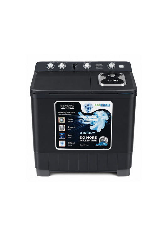 General Technology Double Washing Machine 16 kg GTTT16B/B Black