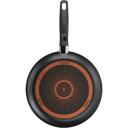 Tefal B4590484 Super Cook 28cm Fry Pan, Black, Aluminum