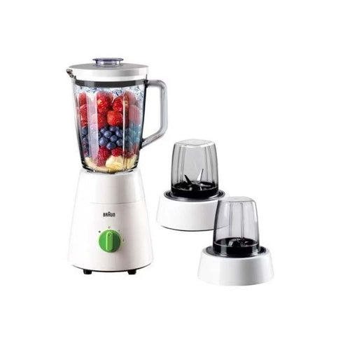 BRAUN 3 IN 1 XL BLENDER GRINDER MILL JB0123WH