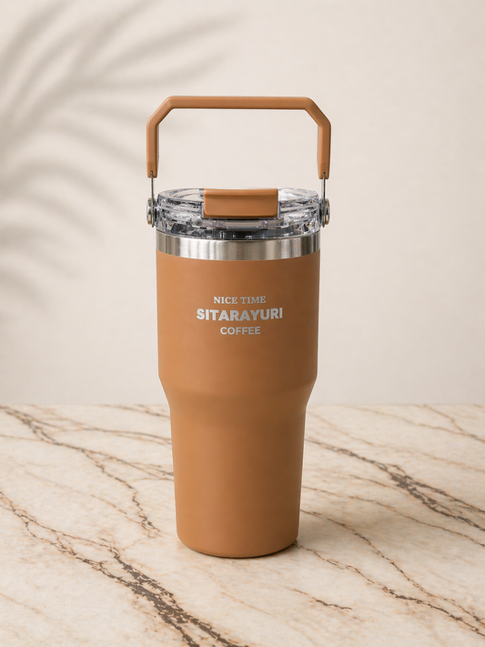 Insulated Stainless Steel Travel Tumbler Stainless Steel 600ml