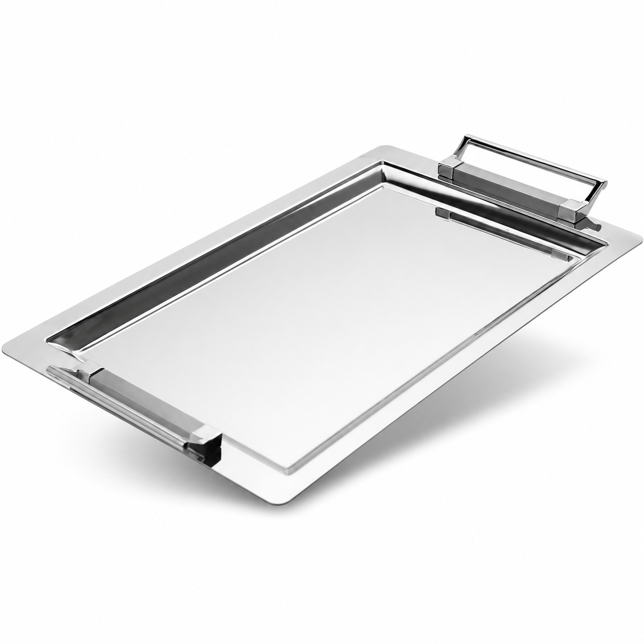 Dorsch Cassia Silver 18/10 Stainless Steel Tray | DH-03238