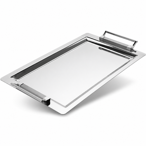 Dorsch Cassia Silver 18/10 Stainless Steel Tray | DH-03238