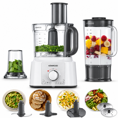 Kenwood Food Processor, Multi-Functional - FDP65.400WH