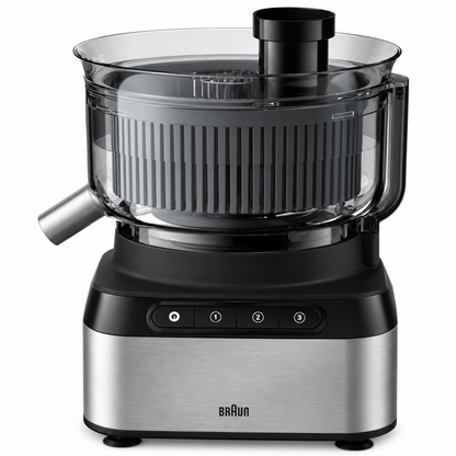 Braun Food Processor FP-3235, 12 In 1, Black