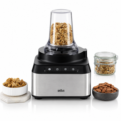 Braun Food Processor FP-3235, 12 In 1, Black
