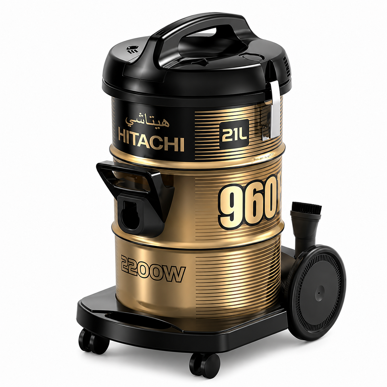 Hitachi Drum Vacuum Cleaner, 2200 Watt, CV-960F