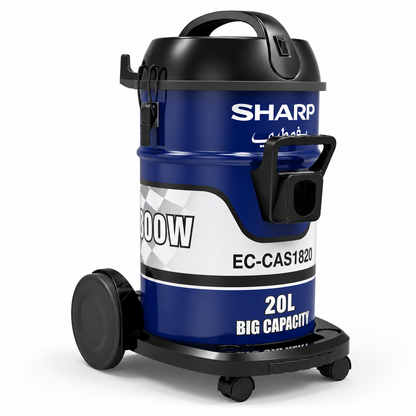 Sharp Drum Vacuum Cleaner 1800W  EC-CA1820-Z