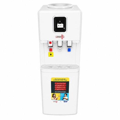 GENERAL NAF WATER DISPANSER HOT/COLD WATER 595w WD-33 WHITE
