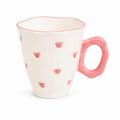 Mini Tulip Pattern Ceramic Mug