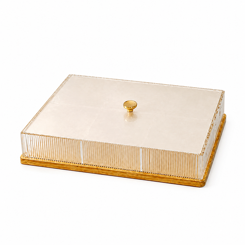 Covered Serving Tray (Acrylic Lid Tray)