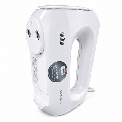 Braun MultiMix 1 Hand Mixer, White 400W - HM1010