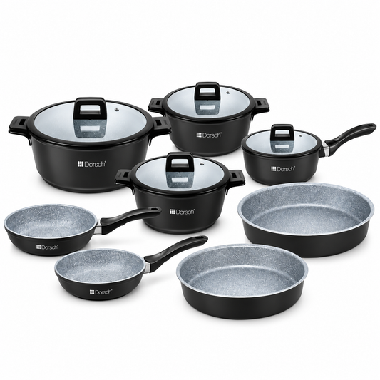 DORSCH Lifetime Ceramic Cookware Set – 8 pcs