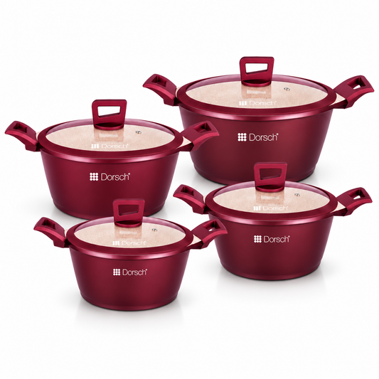 DORSCH Ceramic Premium Cookware Set – 4 pcs
