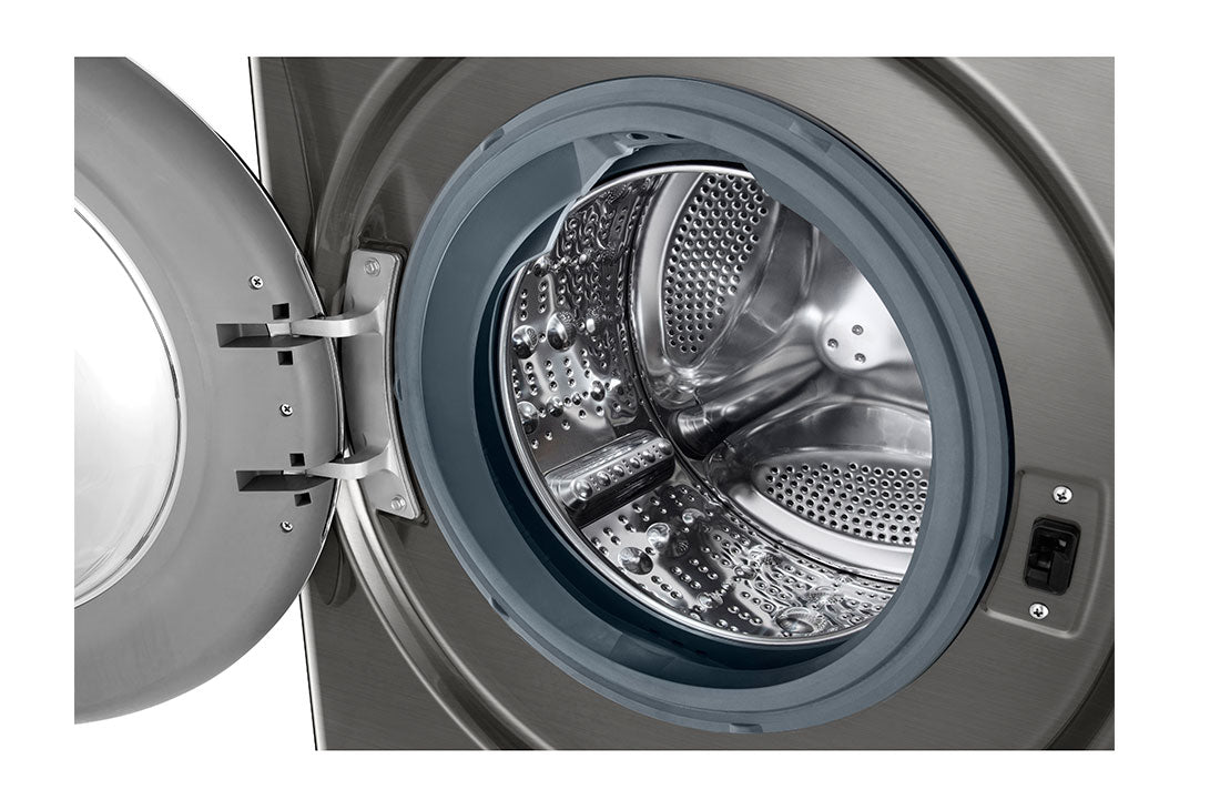 LG W ashing Machine 9kg F4R6VYGCP Silver
