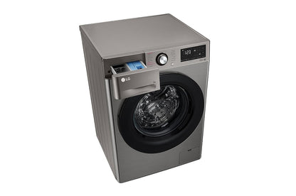 LG W ashing Machine 9kg F4R6VYGCP Silver
