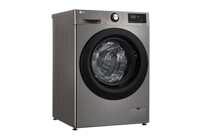 LG W ashing Machine 9kg F4R6VYGCP Silver