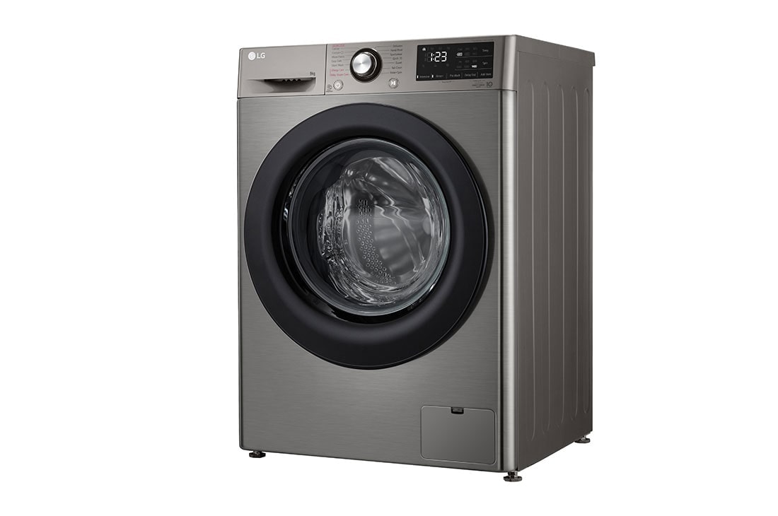 LG W ashing Machine 9kg F4R6VYGCP Silver