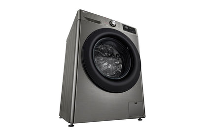 LG W ashing Machine 9kg F4R6VYGCP Silver