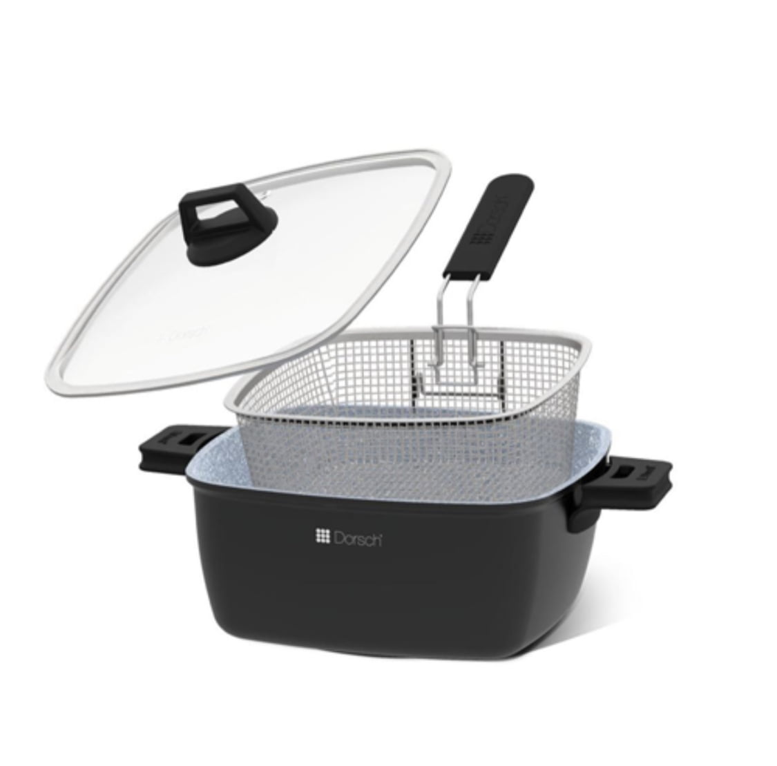 DORSCH Lifetime Granite Deep Fryer 28cm