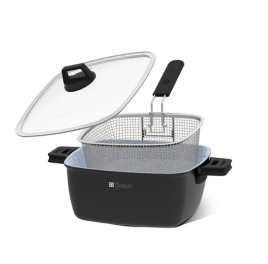 DORSCH Lifetime Granite Deep Fryer 28cm
