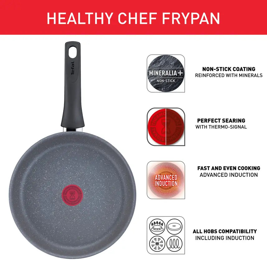 Tefal G1509032 Healthy Chef Set 2Pcs 24 + 28cm