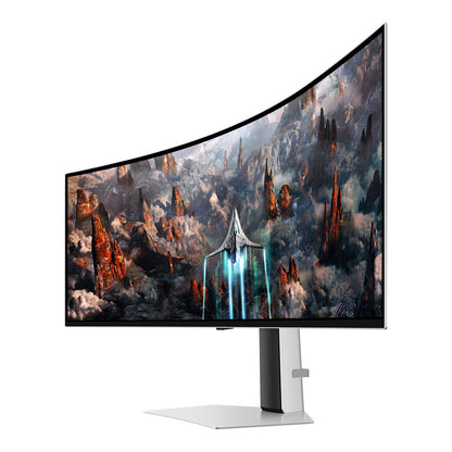 Samsung 49" Odyssey OLED G9 Curved Gaming Monitor - 0.03ms GTG Response, 240Hz Refresh Rate