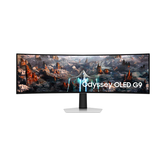 Samsung 49" Odyssey OLED G9 Curved Gaming Monitor - 0.03ms GTG Response, 240Hz Refresh Rate
