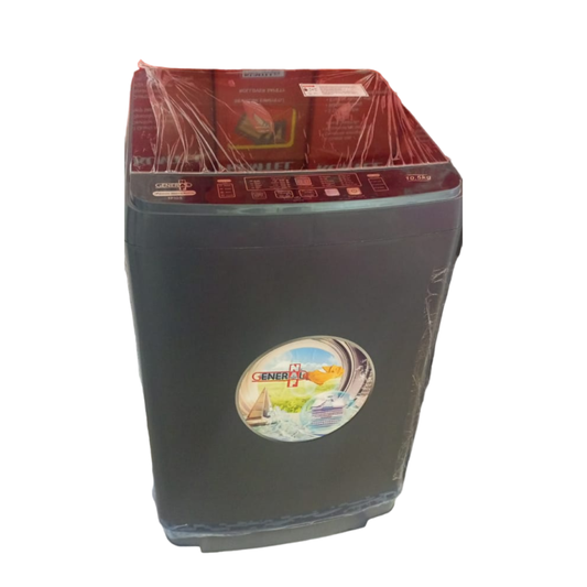 GENERAL NAF Washing Machine  Top Loading  10.5KG TP105 Light Silver