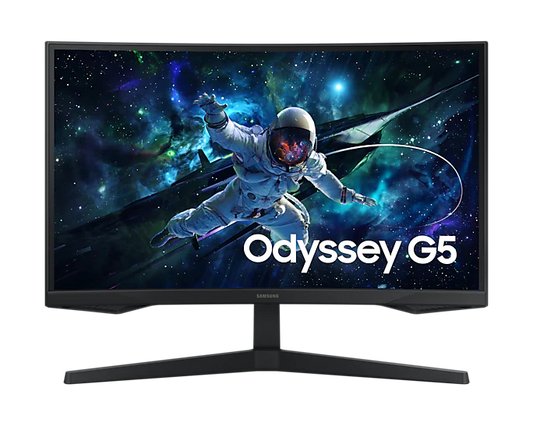 Samsung 27” Odyssey G5 - QHD 165Hz Curved Gaming Monitor