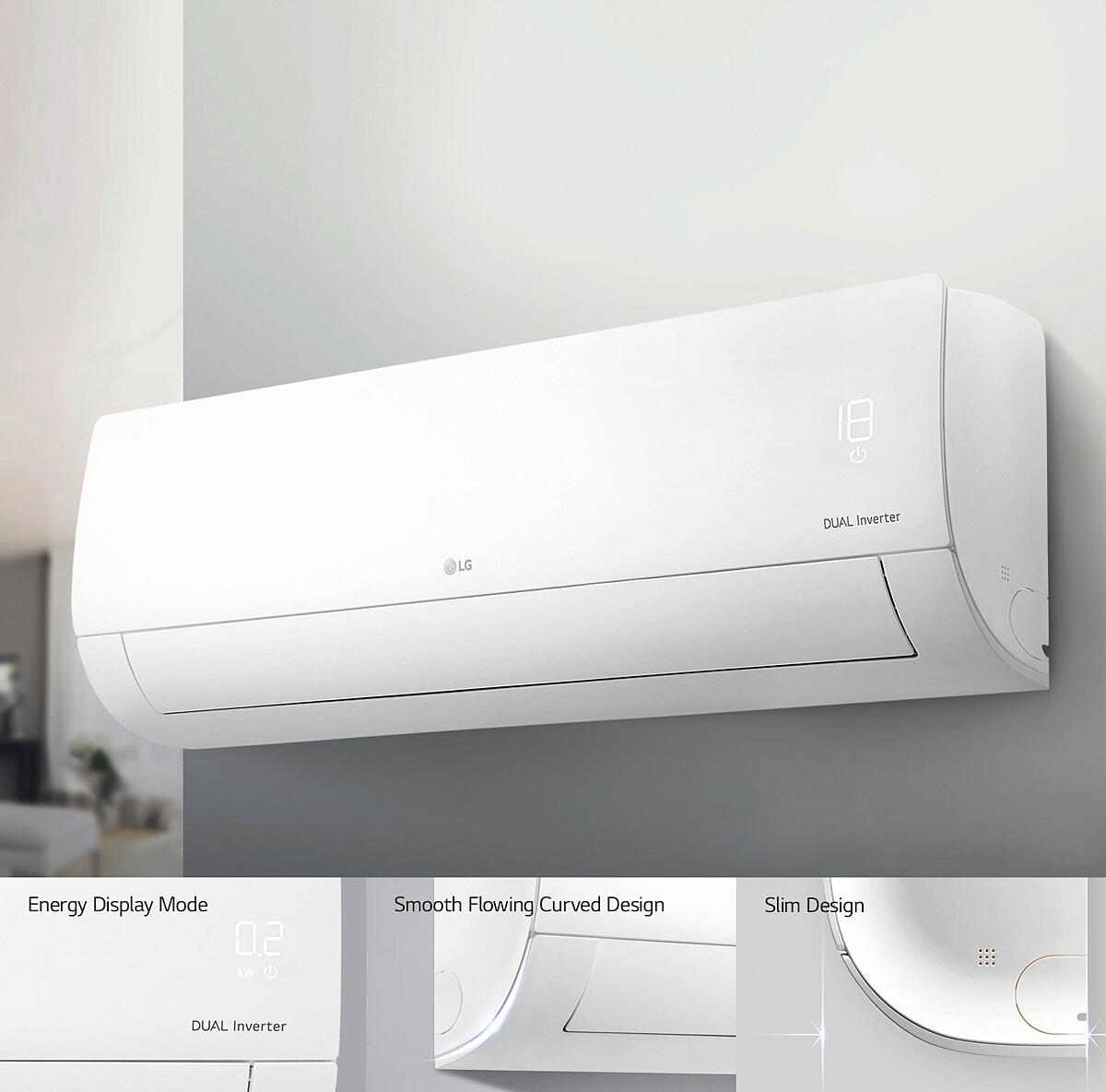 LG AC Air Condition 18000 BTU Dual Inverter R410