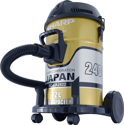 SHARP ECCA2422 2400W Bagless Vacuum Cleaner – Powerful Home Cleaning for Floors & Carpets