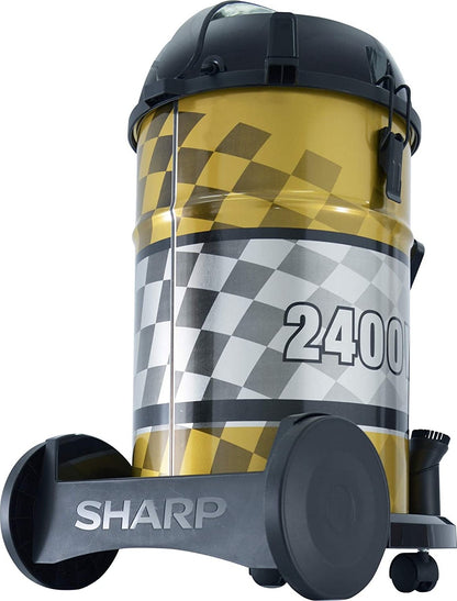 SHARP ECCA2422 2400W Bagless Vacuum Cleaner – Powerful Home Cleaning for Floors & Carpets