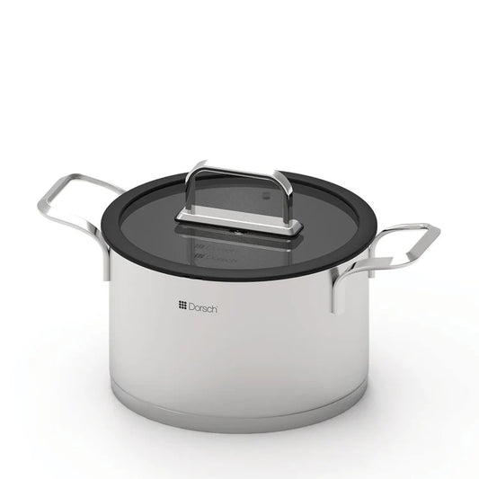 DORSCH 20cm Casserole + Lid Steel PRO 3.91L